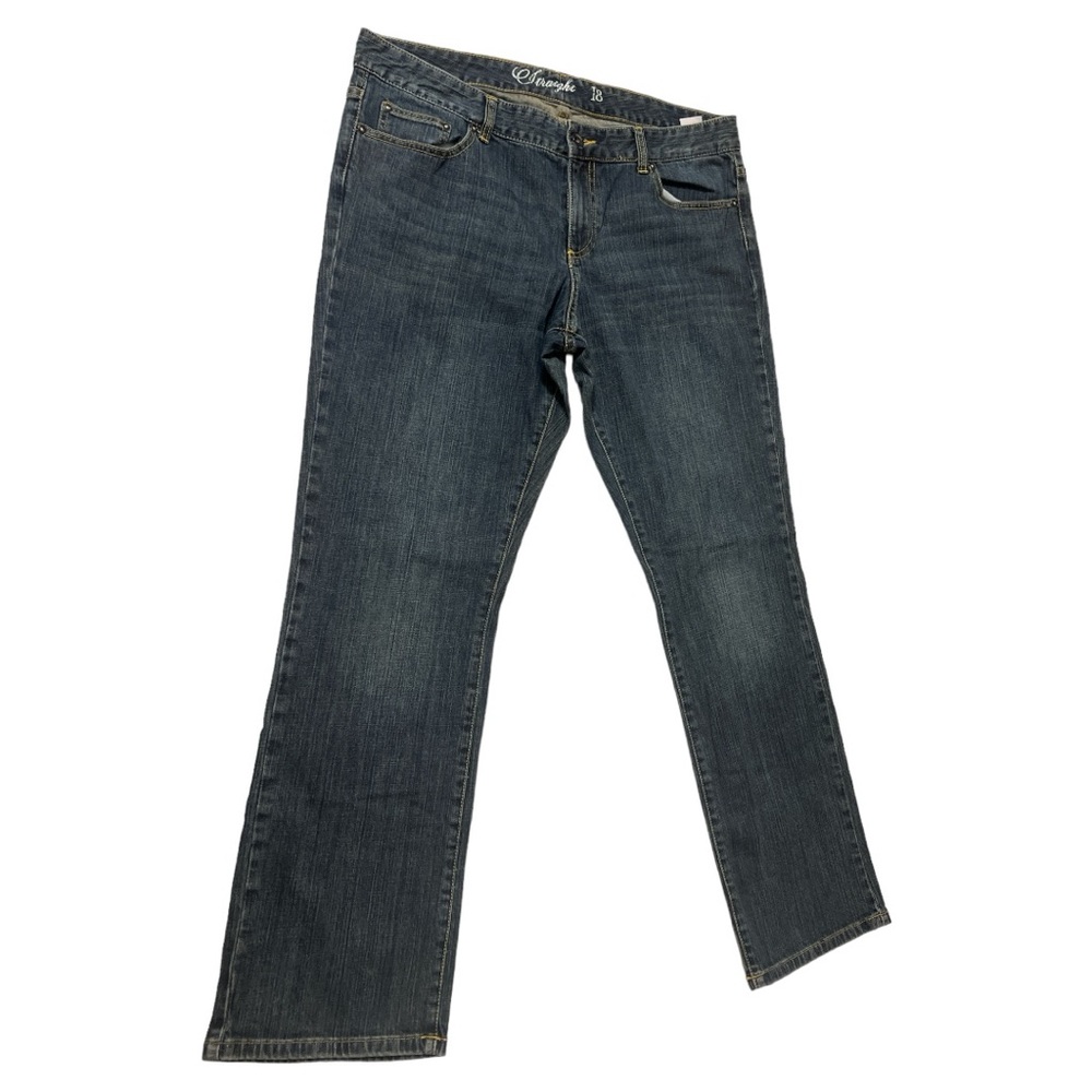 Tommy Hilfiger women’s plus‎ size jeans straight 18 inseam 31